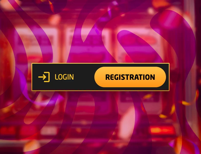 Login and registration button
