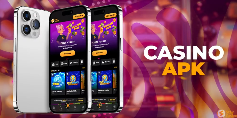Play casino games on your android or ios smartphone
