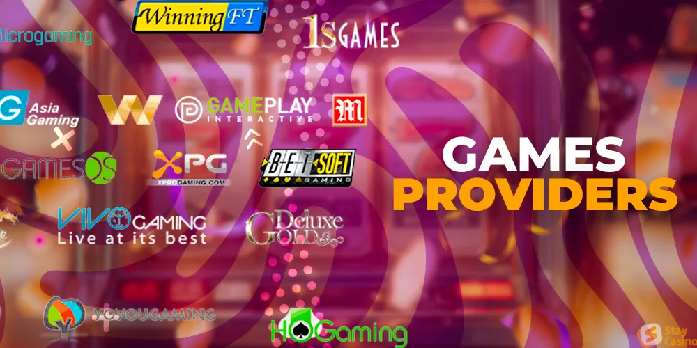 Casino game providers