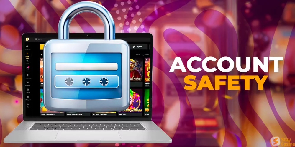 Casino user account security