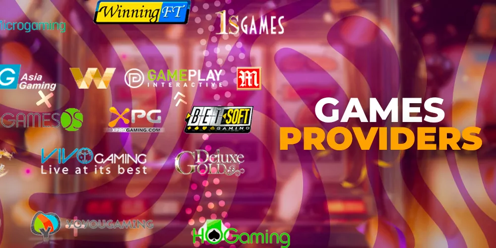 Casino game providers